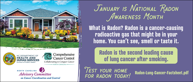 NC Radon Program Offers Free Test Kits in January 2022 | N.C ...