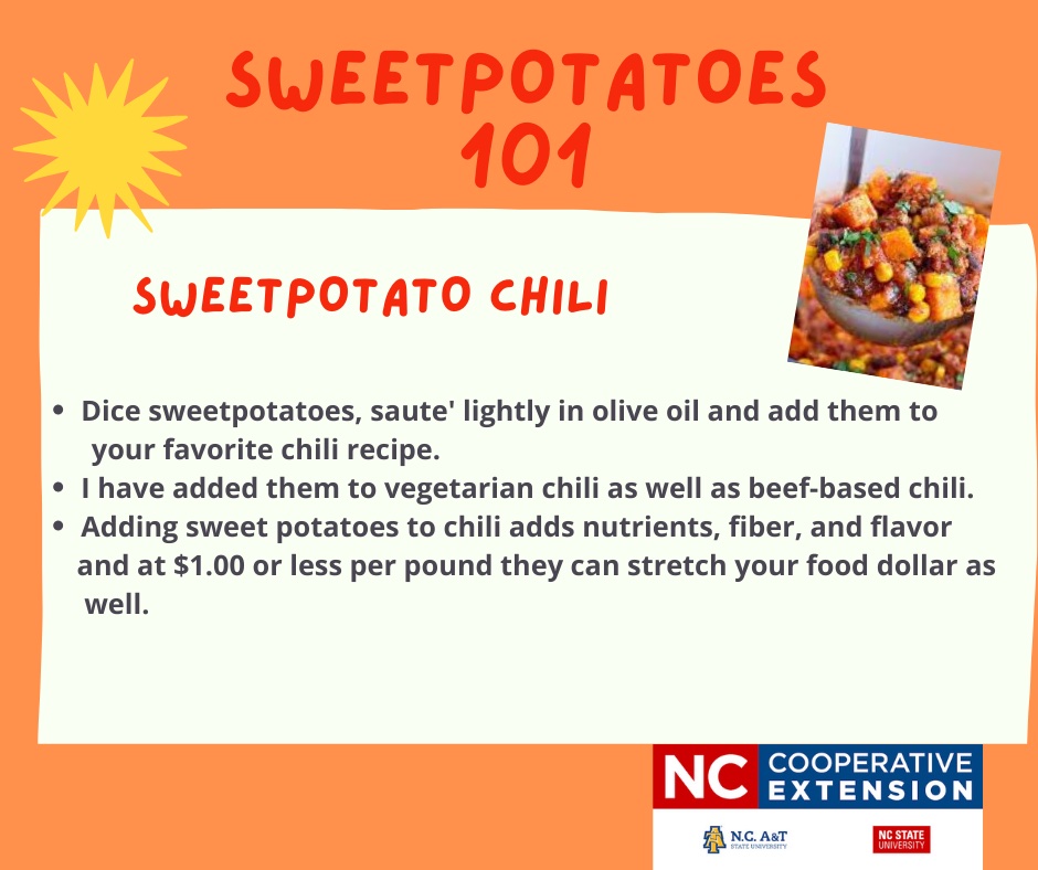 Sweet Potato Chili Recipe