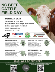 Cover photo for 2023 North Carolina Beef Cattle Field Day