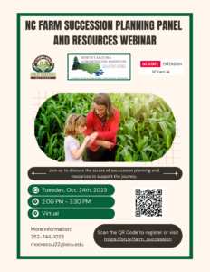 Cover photo for Navigating the Future: NC Farm Succession Planning Panel and Resources Webinar