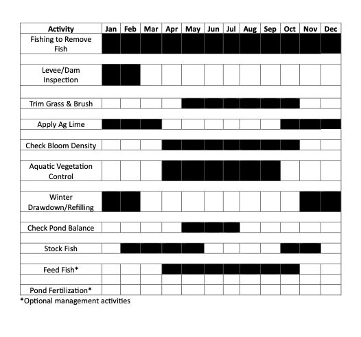 Management Calendar